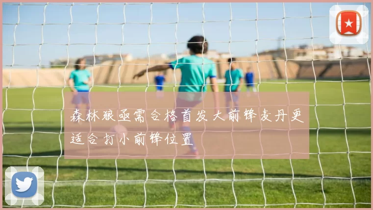森林狼亟需合格首发大前锋麦丹更适合打小前锋位置
